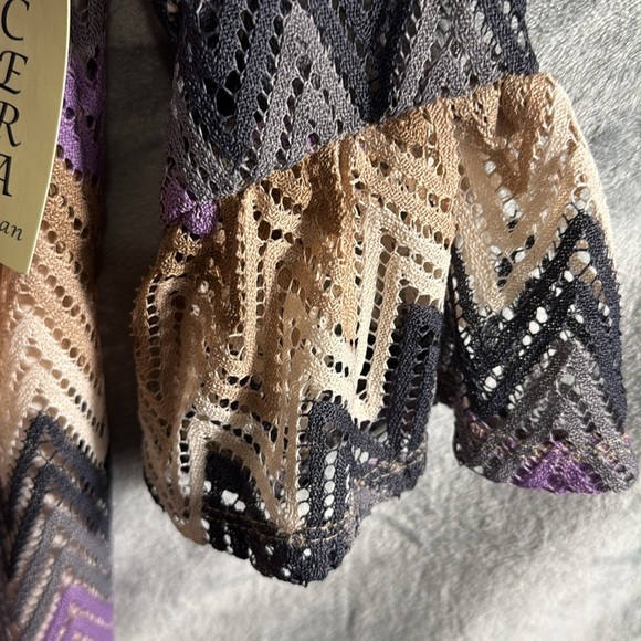 Crochet knit dress 2X  by Tacera NWT Plus size Boho midi 18/20‎ - Picture 4 of 10